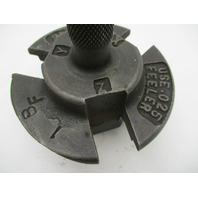 91-60523 Mercruiser MC-1, R-MR, Alpha One Upper Driven Gear Shimming Tool