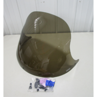 2003 Crestliner Fish Hawk Marine Boat Windshield Bubble Windscreen 26.5" x 16.5"