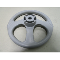 Dino 3 Spoke 13 1/2" Diameter Grey Marine Boat Steering Wheel 3/4" Shaft