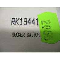 RK19441 SIERRA ILLUMINATED CONTURA  ROCKER SWITCH-Off-On, SPST Weather Resistant