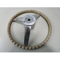 Vintage Glastron Carlson CVX-20 Boat 14 3/4" 3 Spoke Steering Wheel 3/4" Shaft