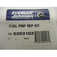 393103 0393103 BRP OMC Fuel Pump Repair Kit for Evinrude Johnson Outboard Motors