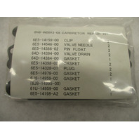 6N6-W0093-08 OEM Carburetor Repair Kit for 115, 130 HP Yamaha Outboard 1996-01