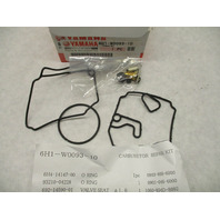 6H1-W0093-10 OEM Carburetor Repair Kit for Yamaha 4-Stroke 75-90 Hp Outboards