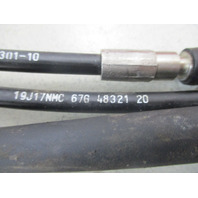 6X4-42101-01-00 Yamaha Outboard Tiller Handle Electric From A F75TLR Outboard