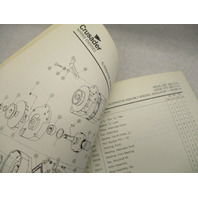 TECM520 1988 Crusader Marine Engines Parts Catalog Model 220/305 270/350 CID