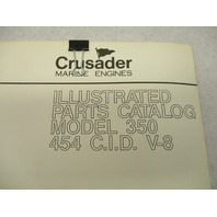 TECM517 1987 Crusader Marine Engines Parts Catalog Model 350 454 CID V8