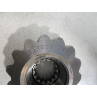 813694T Mercury Mariner 55-60 Hp 3 Cylinder Outboard  14 T Pinion Gear