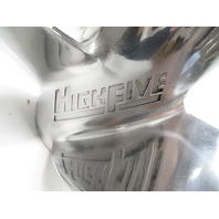 48-815758A40 High Five Stainless Prop 13 1/4" X 19 Pitch 4 3/4" Gear Case