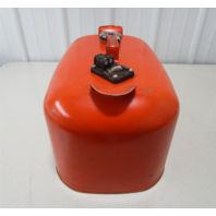 OMC Evinrude Johnson Outboard 6 Gallon Remote Red Metal Gas Tank Fuel Can