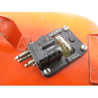 OMC Evinrude Johnson Outboard 6 Gallon Remote Red Metal Gas Tank Fuel Can
