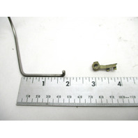 89762 Mercury 18 25 Hp 2 Cyl Outboard Choke Rod & Clip 54-89668