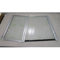 Bayliner Capri Center Port Left Front Windshield Window 20.75 x 26 x 27.75 x 27