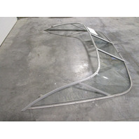 1999 Bayliner Capri 1950 19' Boat Windshield Window Glass Curved Walk Through