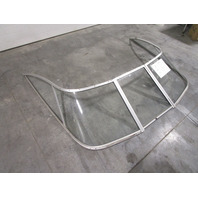 1999 Bayliner Capri 1950 19' Boat Windshield Window Glass Curved Walk Through