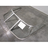 1999 Bayliner Capri 1950 19' Boat Windshield Window Glass Curved Walk Through
