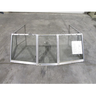 1984 Glastron SSV167 16' Boat Windshield Window Glass Walk Through 62"