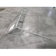 1984 Glastron SSV167 16' Boat Windshield Window Glass Walk Through 62"