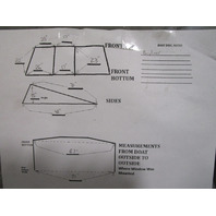 1973 Bayliner 18' Boat  Walk Through Windshield Window 67" wide