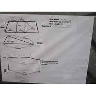 Sea Sprite Cougar 15' Boat Walk Through Windshield Window Glass 64" Wide