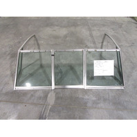 1984 Stingray SVB 165 SS Boat Walk Through Windshield Window Glass 62" Wide