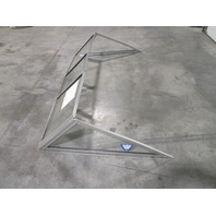 1989 Larson All American DC 170 Boat Windshield Window Glass Walk Through 68"