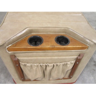 1984 Stingray SVB 165 SS 3.0L Sterndrive Engine Motor Cover Hood Tan, Brown
