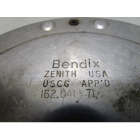B175-34 OMC Stringer Chevy V8 Stainless Bendix Flame Arrestor 4 3/8" Throat
