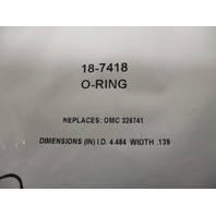 18-7418 326741 Sierra Replacement O-RING (5) for JOHNSON/EVINRUDE/OMC Outboards