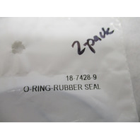 18-7428-9 307103 777924 Sierra Rubber O-Ring (2) for OMC Evinrude Johnson Gearcase