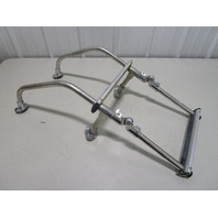 Vintage Marine Boat Swim 2 Step Folding Stainless Steel Ladder 32"