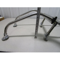 Vintage Marine Boat Swim 2 Step Folding Stainless Steel Ladder 32"