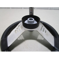 Marine Boat 1" Steering Wheel 2 Spokes 3/4" Tapered Shaft