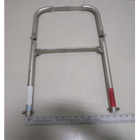 Vintage Marine Boat Swim 2 Step Folding Stainless Steel Ladder 23"