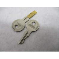 0501814 501814 OMC Ignition Switch Key Set 77-65 for Evinrude Johnson Outboards