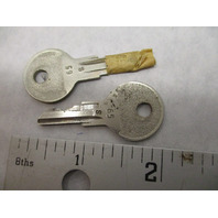 0501814 501814 OMC Ignition Switch Key Set 77-65 for Evinrude Johnson Outboards