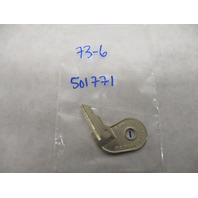 0501771 501771 OMC Ignition Switch Key 73-6 Evinrude Johnson Outboards
