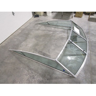 1989 Four Winns 180 Horizon 18' Boat Walk Through Windshield Window Glass Tinted