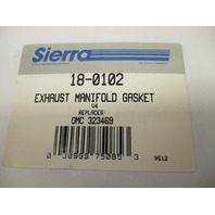 18-0102 323469 Sierra Exhaust Manifold Gasket for Evinrude Johnson V4 Engines