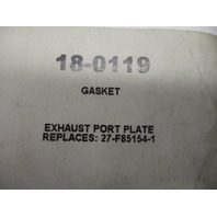 18-0119 EXHAUST PLATE GASKET for 70-90 HP Chrysler/Force Outboard 27-F85154-1