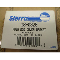 18-0329 27-34209 Crankcase & Push Rod Cover Gasket Mercruiser 140-165 GM Engine