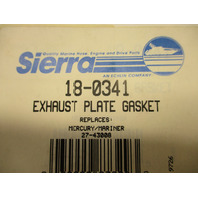 18-0341 27-430086 43008 Exhaust Plate Gasket for Mercury Mariner Force 70-125HP