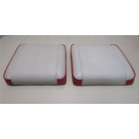 1989 Four Winns Horizon 180 Boat Rear Jump Seat Cushion Set 17 1/4" x 17 1/4"