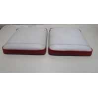 1989 Four Winns Horizon 180 Boat Rear Jump Seat Cushion Set 17 1/4" x 17 1/4"