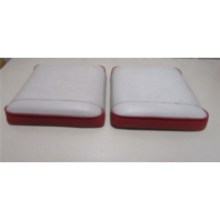 1989 Four Winns Horizon 180 Boat Rear Jump Seat Cushion Set 17 1/4" x 17 1/4"