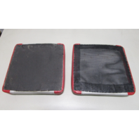 1989 Four Winns Horizon 180 Boat Rear Jump Seat Cushion Set 17 1/4" x 17 1/4"