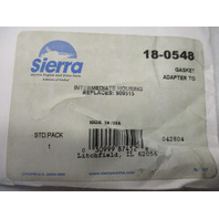 18-0548 909515 Sierra Adapter to Intermediate Hsg Gasket OMC Stringer V6 V8