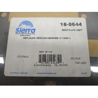 18-0644 27-146972 REED PLATE GASKET for Mercury Mariner SportJet Outboard Motors