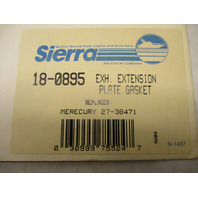 18-0895 27-38471 Mercury Vintage Outboard Exhaust Extension Plate Gasket NLA