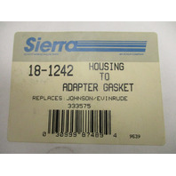 18-1242 333575 Housing to Adapter Gasket for OMC Evinrude Johnson 250-300 HP V-8